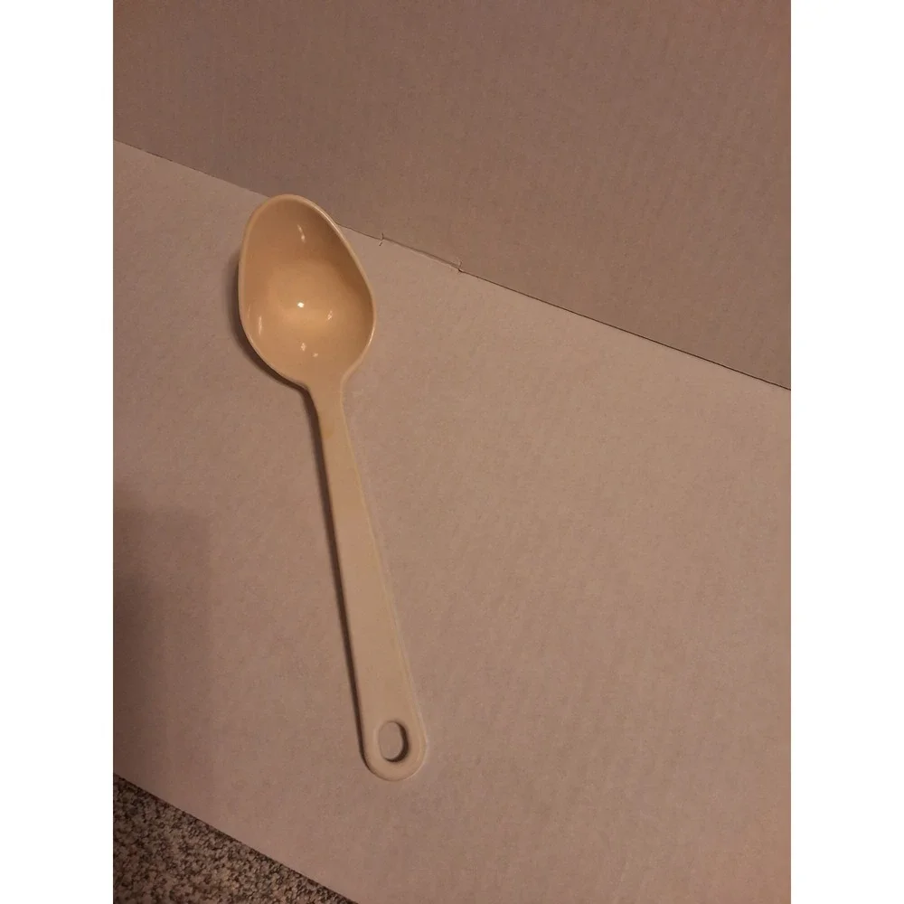 Vintage Tailor Made White Nylon‎ Ladle Soup Spoon